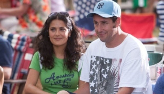 Salma Hayek i Adam Sandler