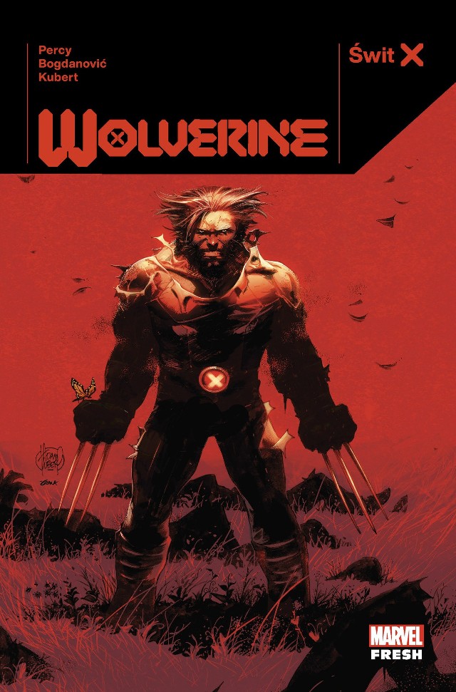 Marvel Fresh. Świt X – WolverineScenariusz: Benjamin PercyRysunki: Adam Kubert, Viktor BogdanovićPrzekład: Bartosz CzartoryskiOprawa: miękka ze skrzydełkamiObjętość: 180 stron Format: 167x255Cena: 69,99ISBN: 978-83-281-5373-8Język oryginału: angielskiSeria: Marvel FreshKategoria: komiks amerykańskiTematyka: superbohaterowieWolverine nie miał łatwego życia. Był bohaterem. Był mordercą. Wyprawił się do Piekła i z powrotem. Jednak teraz, kiedy mutanci zbudowali dla siebie azyl na wyspie Krakoa, wreszcie ma szansę odnaleźć szczęście. Niestety ktoś uparł się, by mu ją odebrać: nieznany wróg niszczy reputację mutantów, przerabiając drogocenne płatki kwiatów z Krakoi na narkotyk. Wolverine musi go powstrzymać… a przy okazji dowiedzieć się, dlaczego ktoś w Paryżu pragnie jego krwi.Scenariusz tego tomu napisał Benjamin Percy, znany między innymi z komiksów „Green Arrow”, „Nastoletni Tytani” czy „Wolverine – Długa noc”. Rysunki stworzyli Viktor Bogdanović („Superman – Action Comics”) i Adam Kubert („Ultimate X-Men”, „Wolverine – Geneza II”). Album zawiera materiały opublikowane pierwotnie w zeszytach „Wolverine” #1–5. Uwaga: tom „Świt X – Wolverine” należy do cyklu „Świt X”. Ukazujące się w nim komiksy kontynuują wątki z albumu „Ród X/Potęgi X”, w którym scenarzysta Jonathan Hickman otworzył zupełnie nowy rozdział w historii Marvelowskich mutantów. Polecamy również serię główną opowiadającą o przygodach X-Men, czyli „Świt X – X-Men”, a także samodzielne albumy „Świt X – New Mutants” i „Świt X – Marauders”.