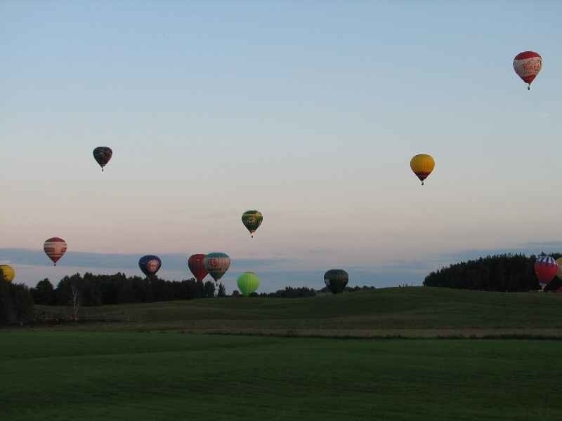 Balony nad Ełkiem