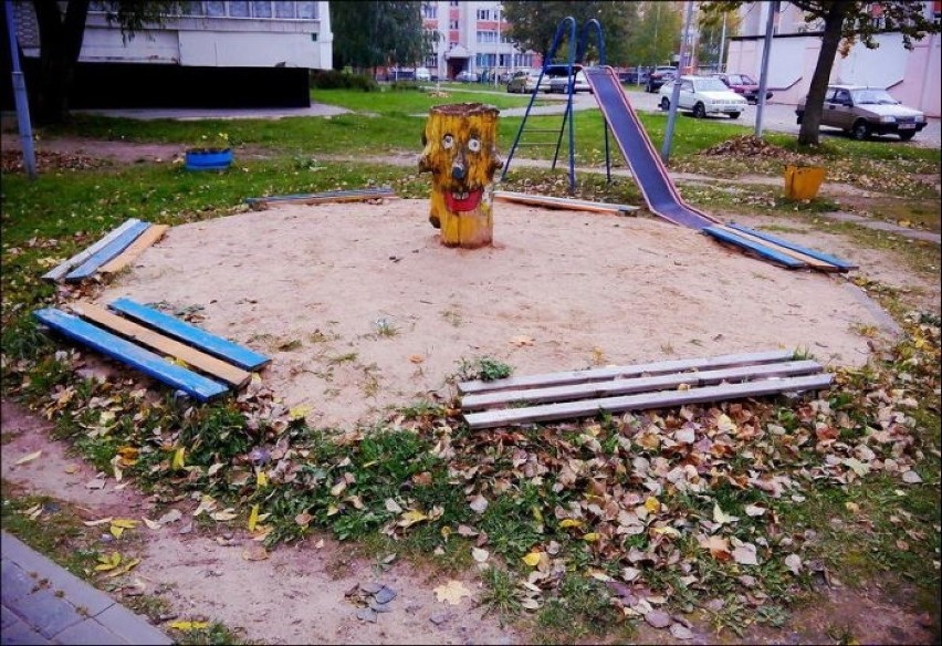 Tak wyglądają rosyjskie "place zabaw"