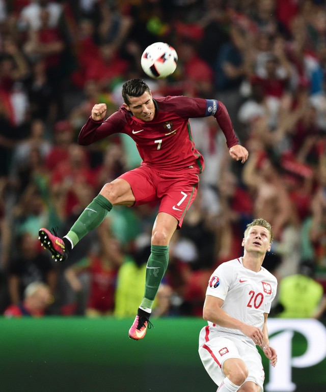 Cristiano Ronaldo strzelił dwie bramki w wygranym meczu Portugalii z Węgrami