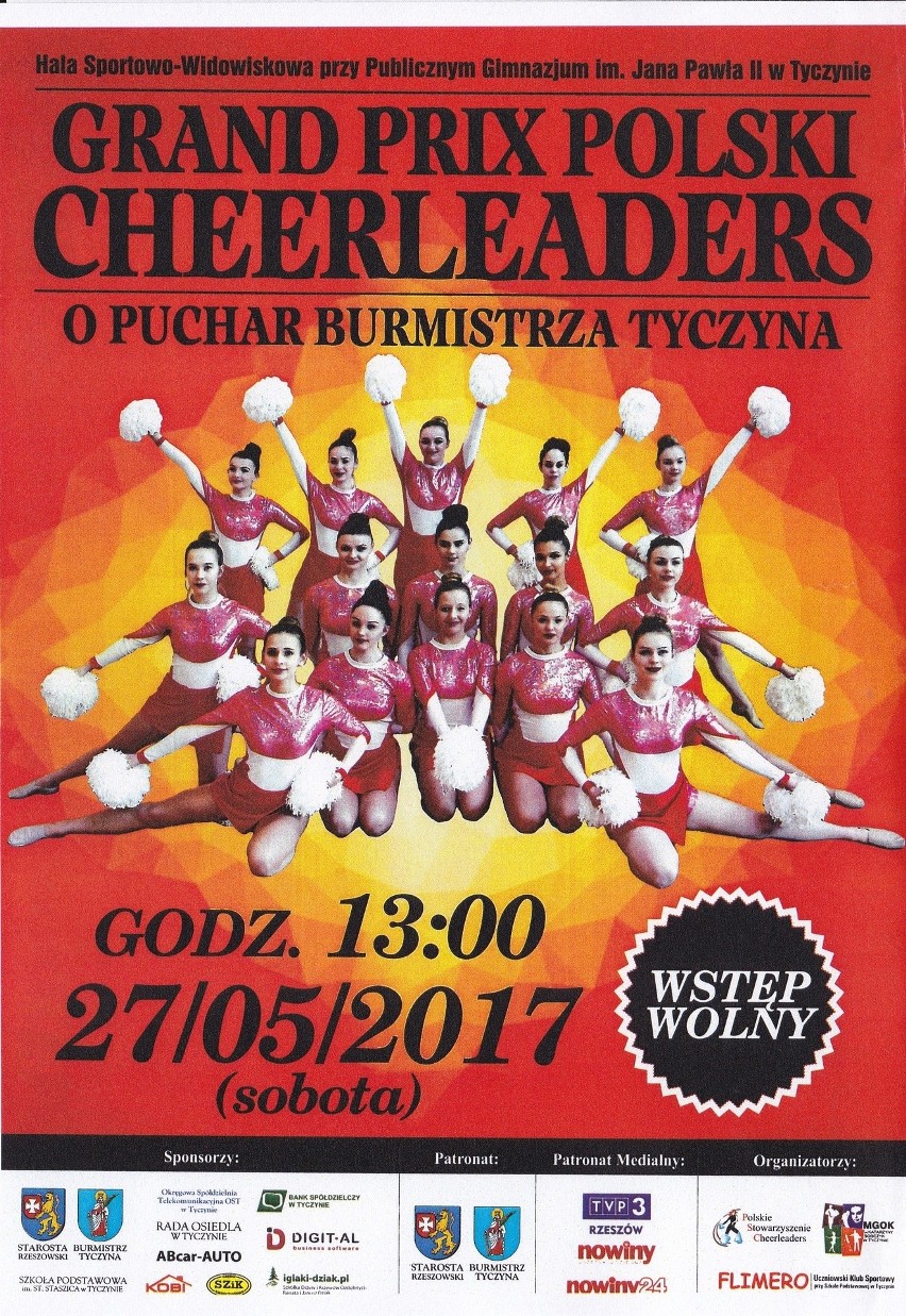 Grand Prix Polski Cheerleaders o Puchar Burmistrza Tyczyna