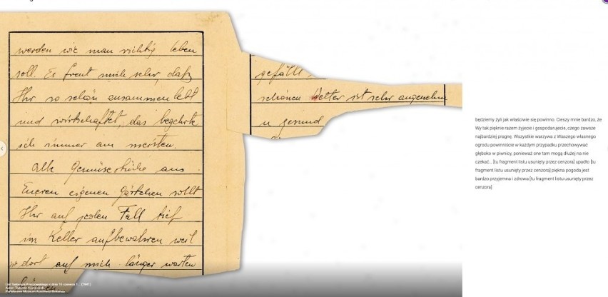 Listy więźnia I transportu do Auschwitz pisane do bliskich. Na wirtualnej wystawie przygotowanej przez Muzeum Auschwitz  [ZDJĘCIA]