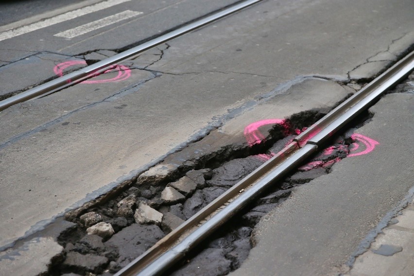 Zamknęli torowisko na Świętego Mikołaja. Tramwaje jadą objazdem 