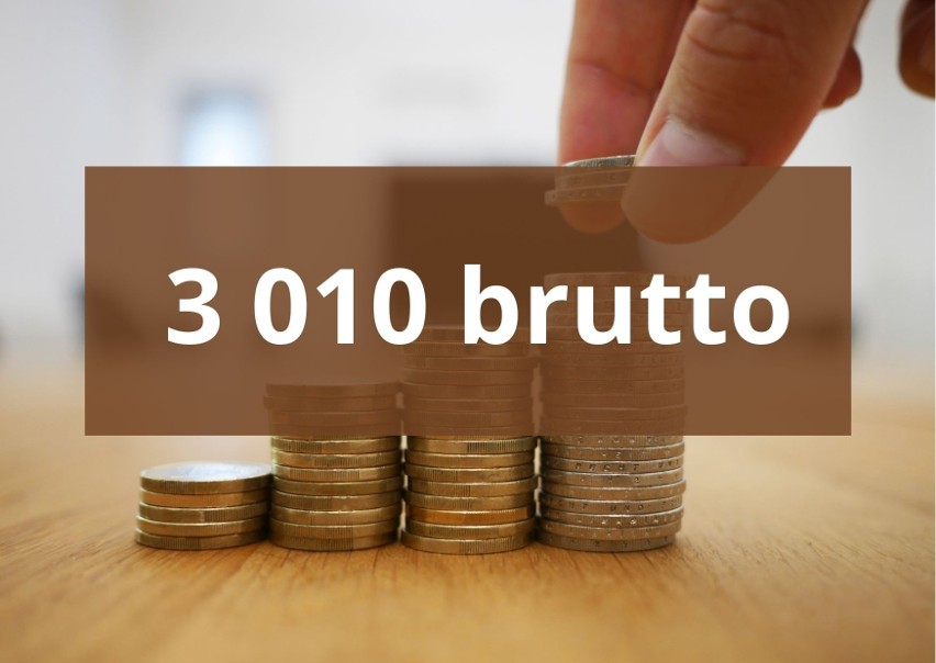 PENSJA: 3 010 brutto...