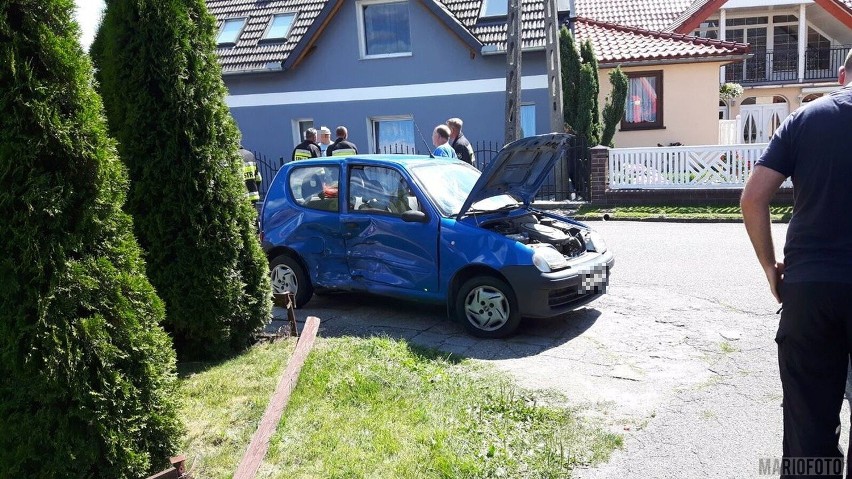 Wypadek w Kadłubie Turawskim. Jedna osoba ranna