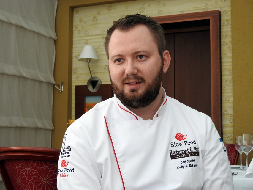 Łukasz Rakowski, szef kuchni hotelu Cristal