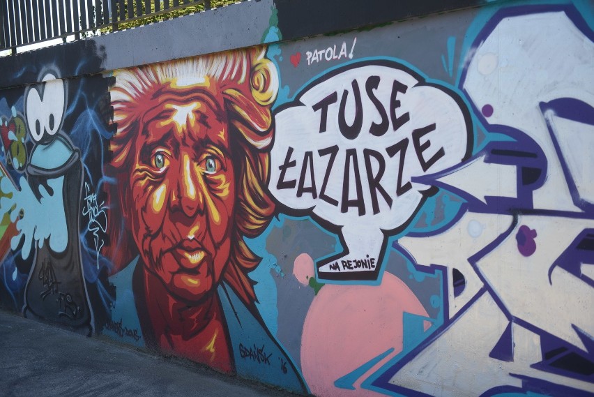 „Tuse Łazarze” - nowy mural w mieście