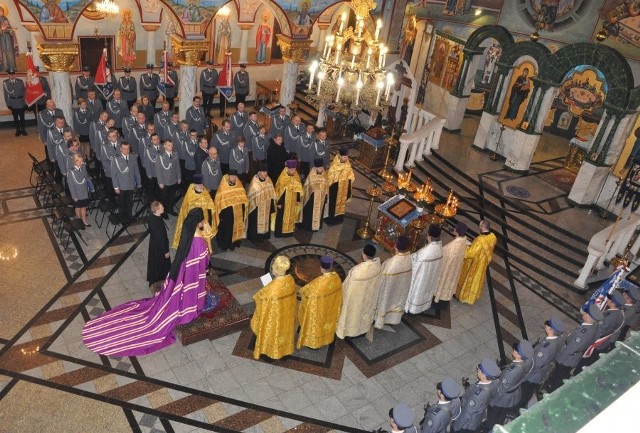 Wczoraj, o godzinie 16 w cerkwi pod wezwaniem Świętej Sofii – Mądrości Bożej Hagia Sophia w Białymstoku przy ulicy Trawiastej odbyły się centralne prawosławne obchody święta patrona policji - Świętego Michała Archanioła