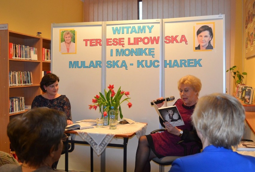 Zaręby Kościelne. Spotkanie z Teresą Lipowską i Moniką Mularską – Kucharek w gminnej bibliotece [ZDJĘCIA]