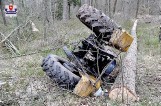 Bukowa: Ciągnik przygniótł 50-latka. Mężczyzna trafił do szpitala