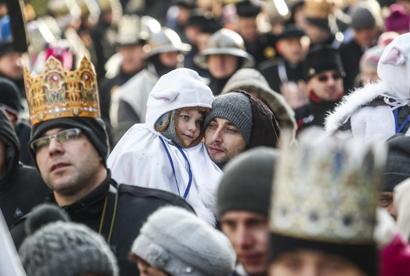 Orszak Trzech Króli 2015 w Rzeszowie.