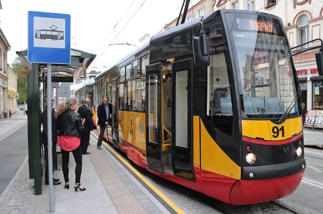 "Oficjalny" przejazd tramwajem odbył się w czwartek.