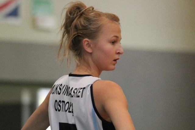 Kadetka ostrołęckiej Unii Basket, Martyna Stachacz.
