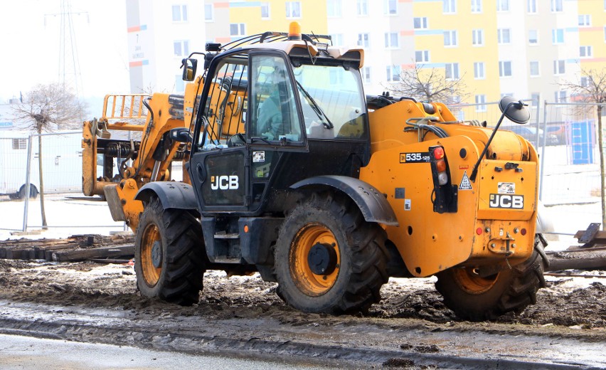 Modernizacja torowiska tramwajowego przy osiedlu Rządz w...