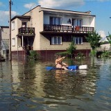Po powodzi - wspomina Kazimiera Idrzak