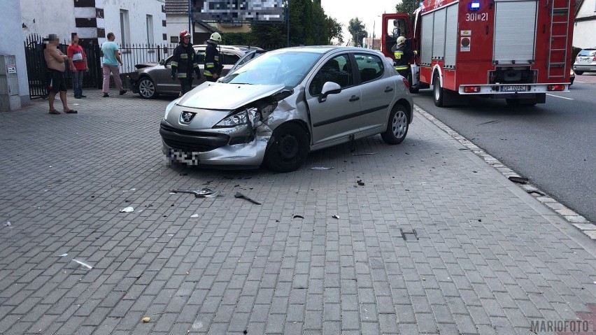 Wypadek na ul. Popiełuszki w Opolu.