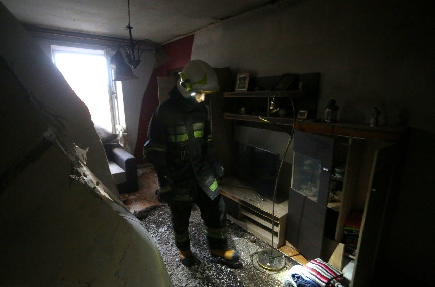 Wybuch gazu w Moszczenicy (pow. piotrkowski)