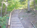 Najstarszy szlak na szczyt Sokolicy jest już po remoncie