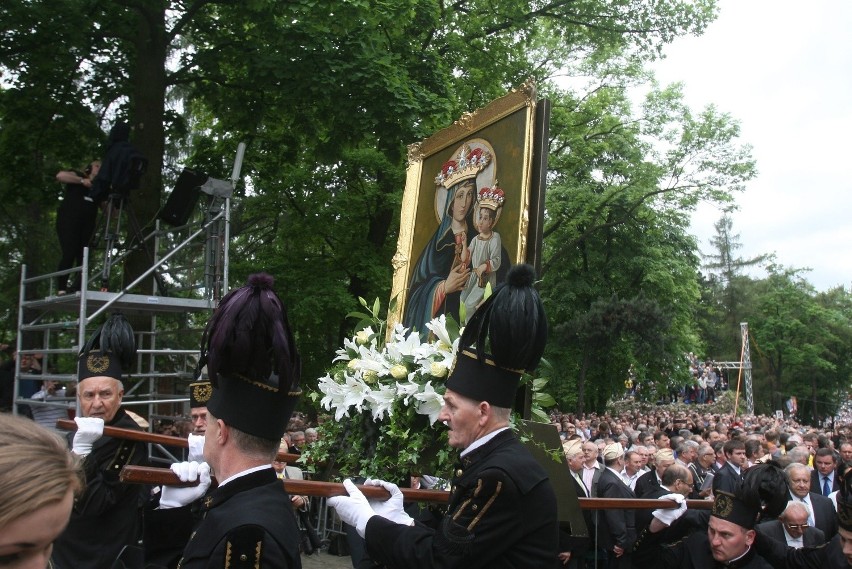 Pielgrzymka mężczyzn do Piekar Śląskich 2014 w obiektywie DZ