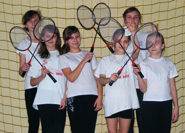 Uczestniczki turnieju w badmintona rozgrywanego w Królewcu.