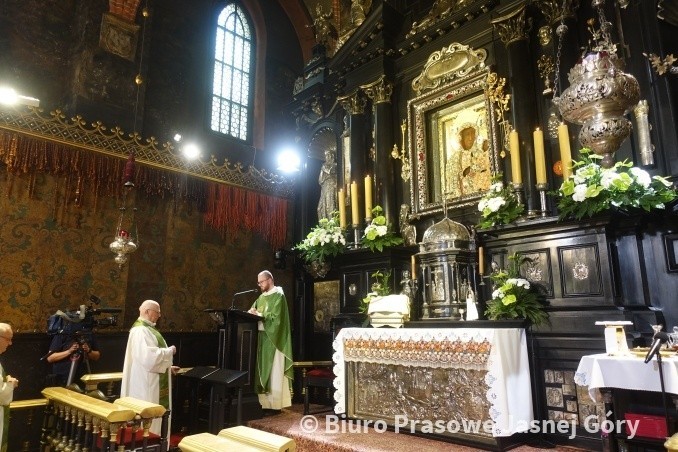 Msza św. na Jasnej Górze