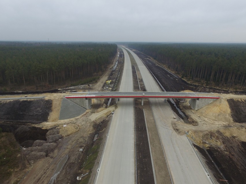 Budowa autostrady A1, odcinek I. Luty 2019