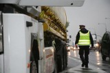 Radomska policja prowadziła wzmożone kontrole ciężarówek (zdjęcia)