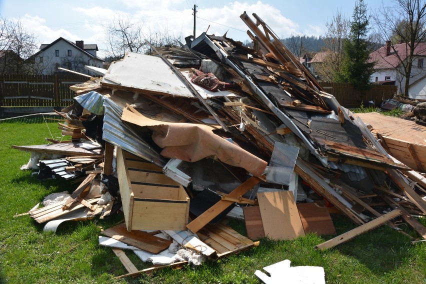 Janina Mrowiec wyburzyła domek sąsiada