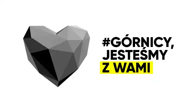 Górnicy, jesteśmy z Wami. Śląsk Was wspiera. Akcja DZ