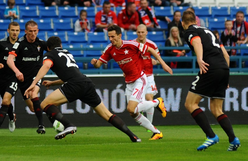 Górnik Zabrze przegrał 3:1 z Wisłą Kraków