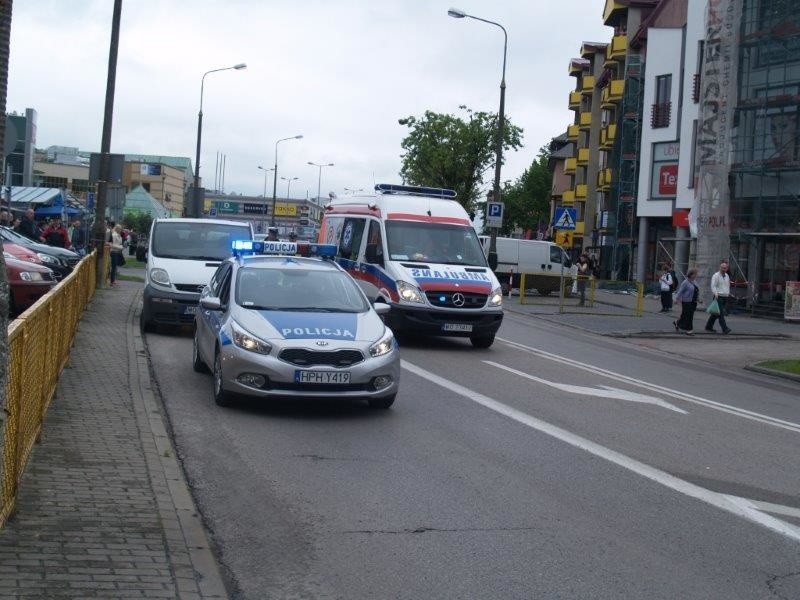 Potrącenie przy ul. Gorbatowa