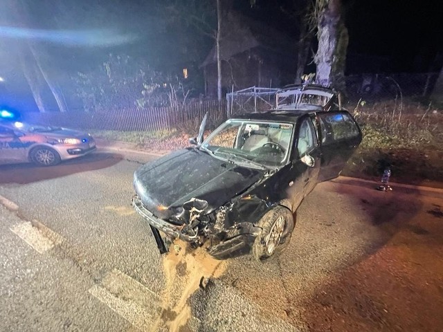 Wypadek pijanego kierowcy w Zakopanem
