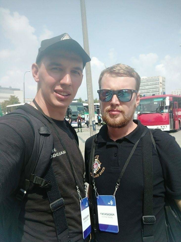 Strażacy z gminy Małogoszcz pomagali przy Światowych Dniach Młodzieży 
