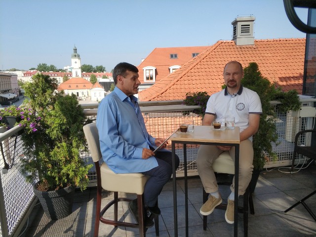 Jerzy Doroszkiewicz rozmawia w Porannym espresso z Sebastianem Wichrem