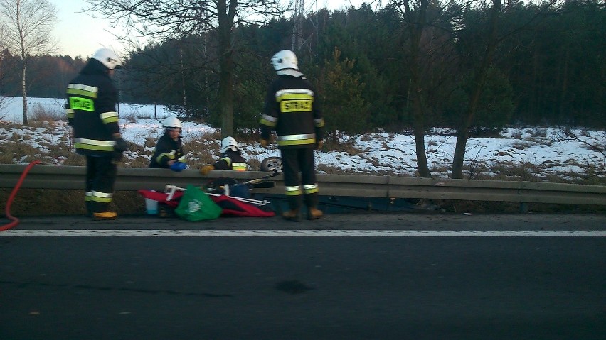 Wypadek w Kobiórze