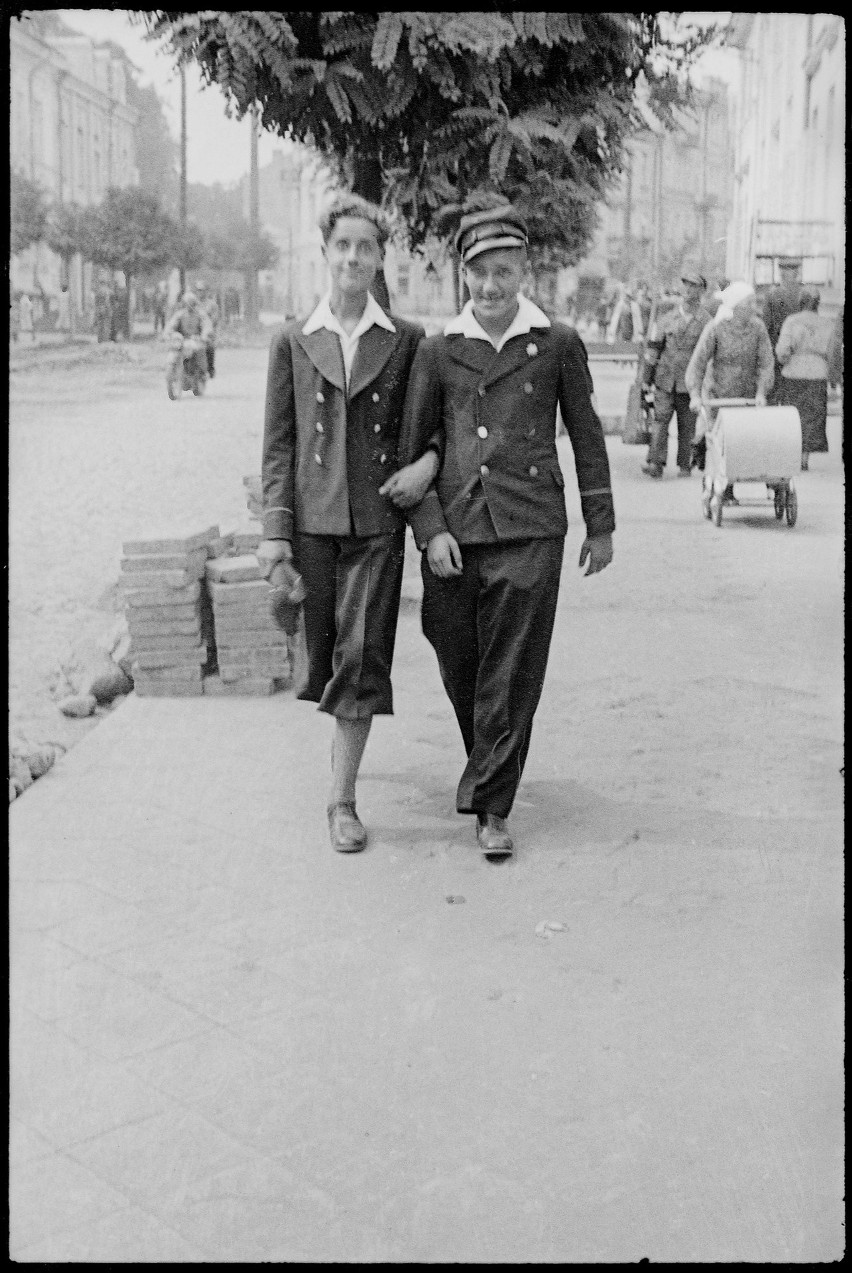 Białystok. Ul. Kilińskiego 5 września 1938 roku. Zdjęcia ze...