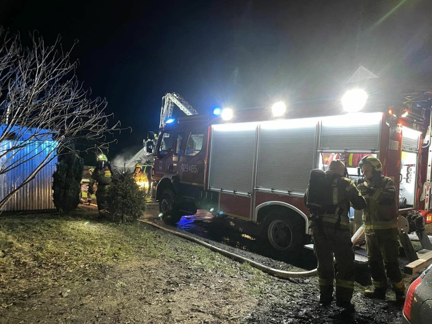 Do pożaru w miejscowości Cieszyno w pow. drawskim doszło w...