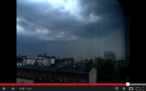 Burza w Katowicach