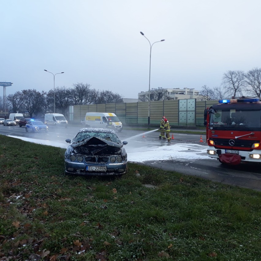 Ruch w miejscu zdarzenia był utrudniony.