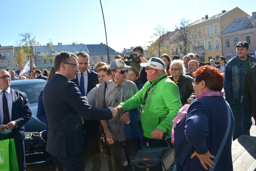 Zbigniew Ziobro w Kielcach. Mówił o wyborach i działalności swojego biura (WIDEO)