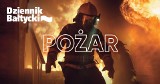 Pożar autobusu miejskiego na ul. Obrońców Wybrzeża w Gdańsku