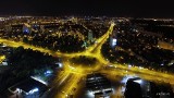 Nocny Poznań z lotu ptaka zachwyca! [ZDJĘCIA]