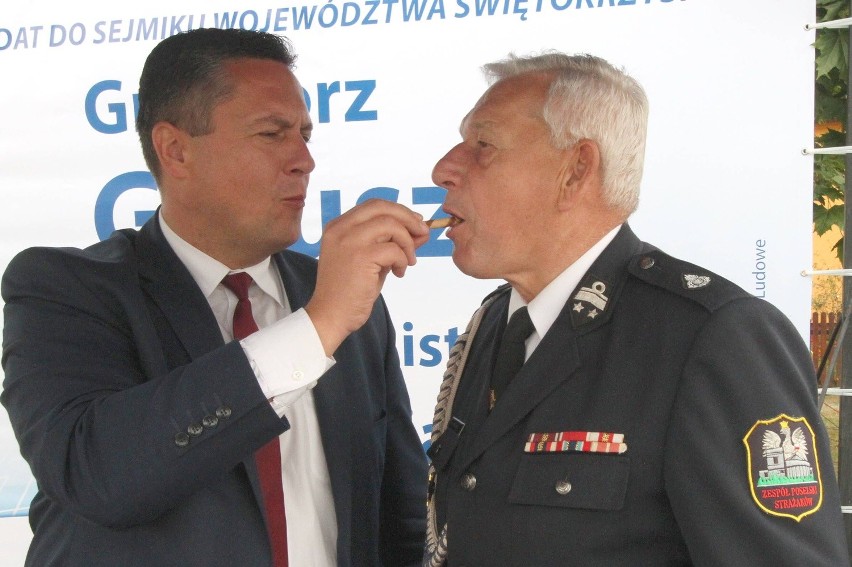 Mirosław Pawlak i Grzegorz Gałuszka