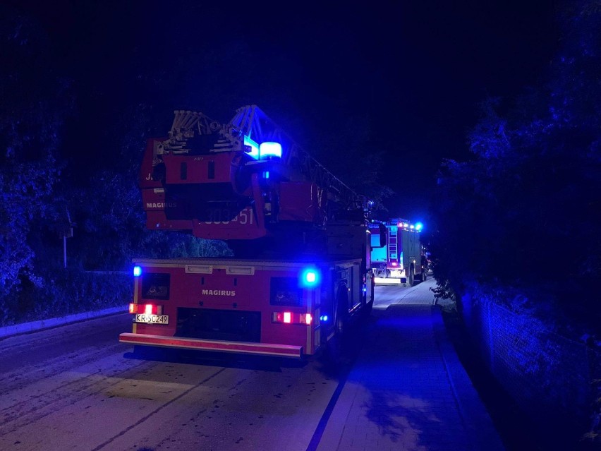 Gmina Krzeszowice. Pożar kotłowni w domu prywatnym. Jedna osoba poszkodowana