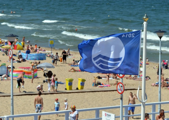 "Błękitna flaga" oznacza bezpieczne i czyste kąpielisko