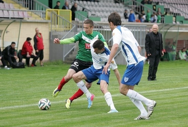 GKS Tychy - Flota 2:3. Dwie bramki Olszara [ZOBACZ ZDJĘCIA i WIDEO, OPINIE]