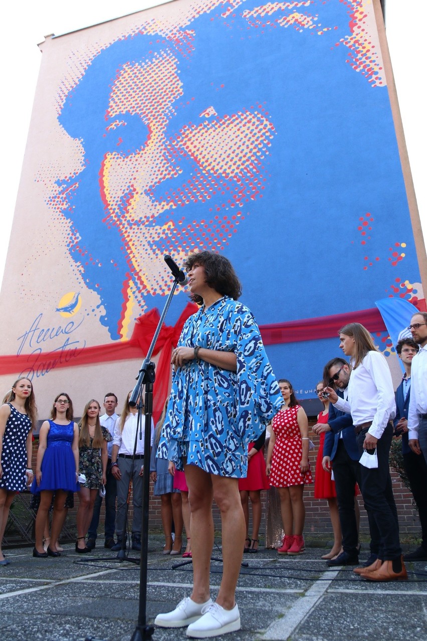 Pierwszy mural nawiązujący do historii polskiej muzyki...