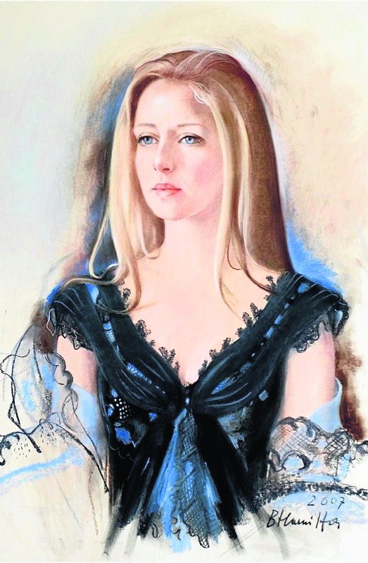 Lady Nicholas Windsor (jej portret możemy podziwiać na...