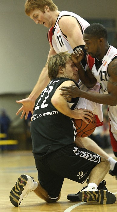 W meczu pre play off koszykarskiej ekstraklasy, Basket...